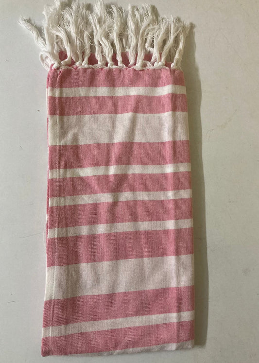 Export 100% cotton pink colour bath towel