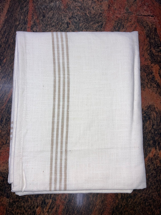 Export 100% Cotton Light Biege/Cream Colour Bedsheet